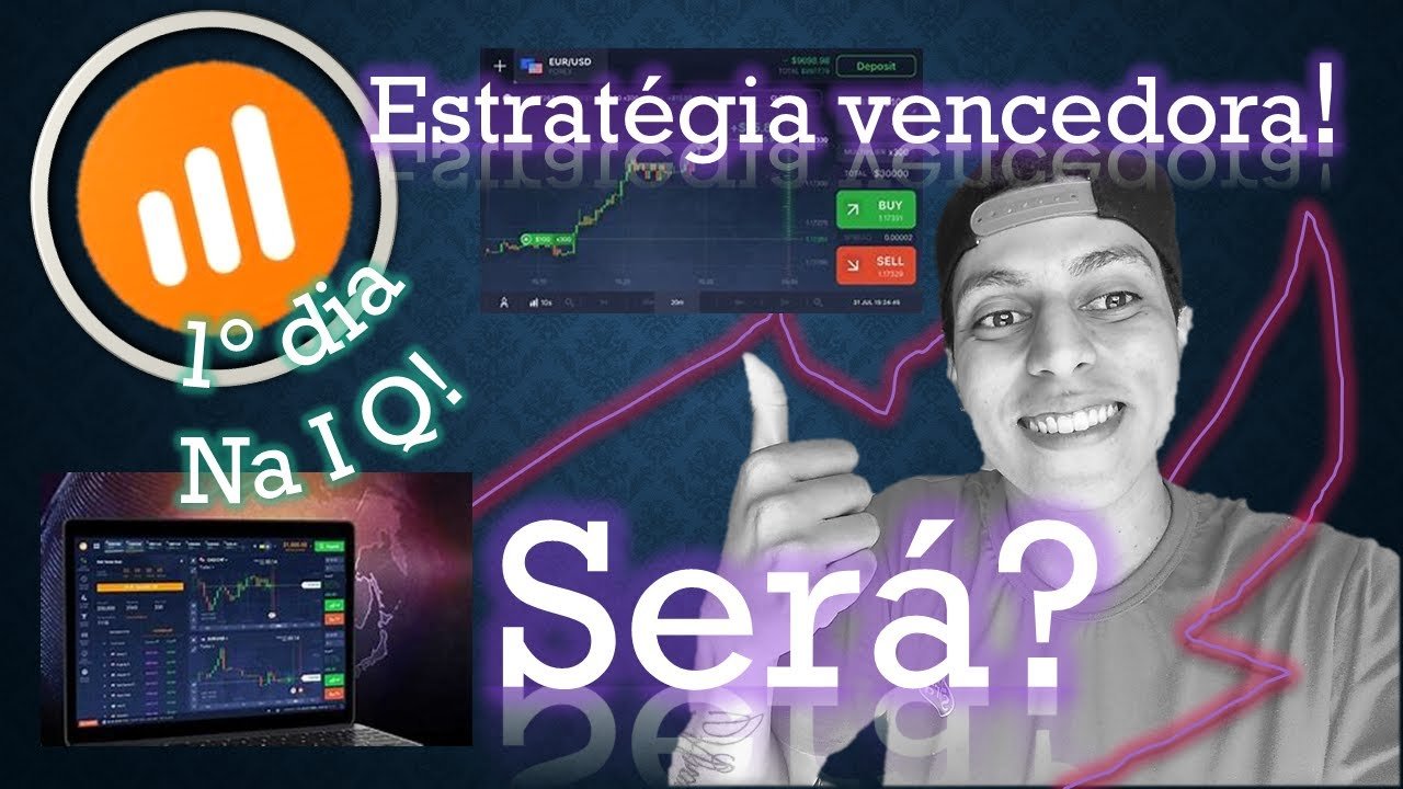 1° dia na IQ Option (estratégia vencedora!) como começar? onde começar? quando começar?