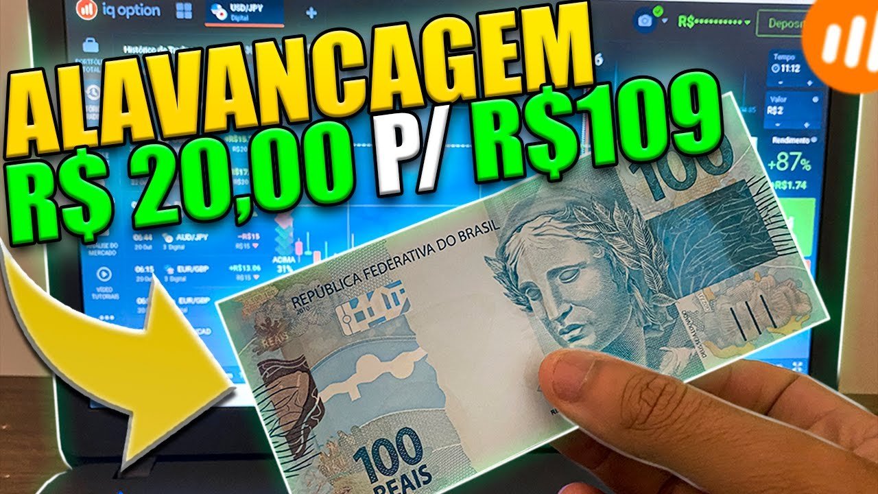 ALAVANCAGEM PARA INICIANTES / IQOPTION