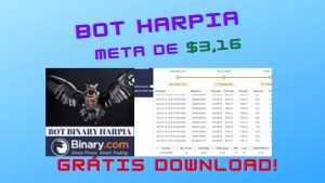 BOT HARPIA BINARY E DERIV FREE DOWNNLOAD, BOT DE DÍGITOS