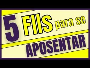 Como se APOSENTAR com FUNDOS IMOBILIÁRIOS? | 5 Fiis para se APOSENTAR