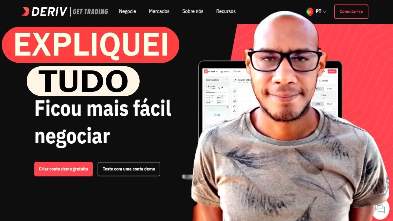 DERIV COMO FUNCIONA – TUTORIAL COMPLETO ( RECOMENDADO )