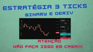 ESTRATÉGIA BINARY E DERIV 3 TICKS DAY TRADE OPÇÕES BINÁRIAS