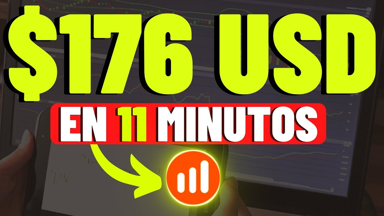 Gané $176 USD en IQ Option | Estrategia 1 minuto | SuperGana.com