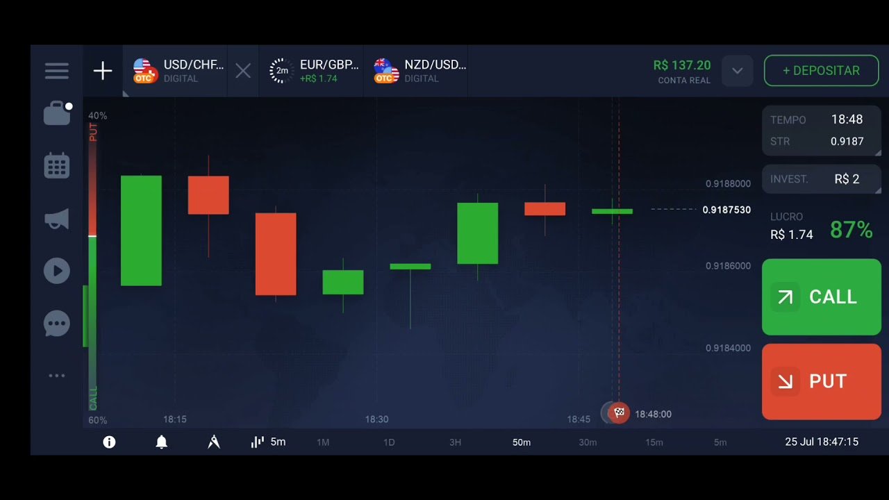 GANHANDO MUITO DINHEIRO NA/IQ OPTION ESTRATÉGIA T5 😱
