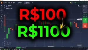 🔴IQ OPTION – COMEÇANDO COM R$100 | FIZ 1100 REAIS COM ESSA ESTRATÉGIA