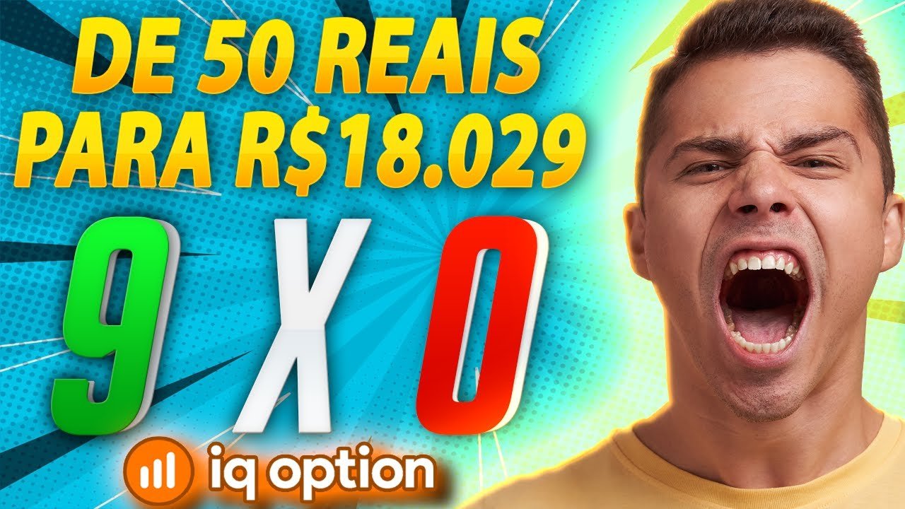 IQ OPTION – COMO EU FIZ R$ 50 REAIS VIRAR R$ 18.029 (OPÇÕES BINÁRIAS) APRENDA!