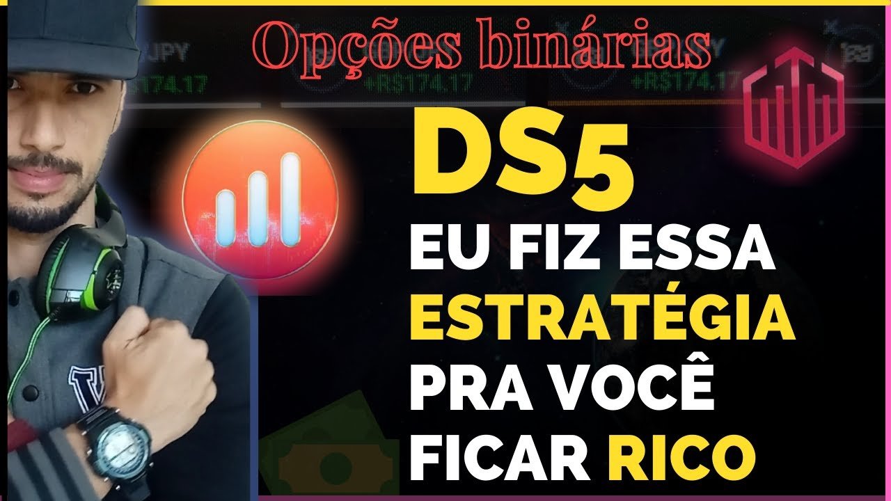 IQ OPTION///MELHOR ESTRATÉGIA PARA OPÇÕES BINÁRIAS/// DS5///
