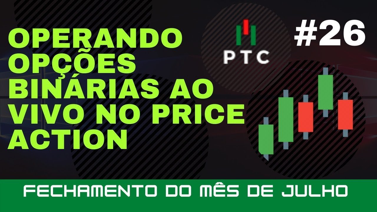 IQ OPTION Operando OPÇÕES BINÁRIAS Ao Vivo no Price Action # 26