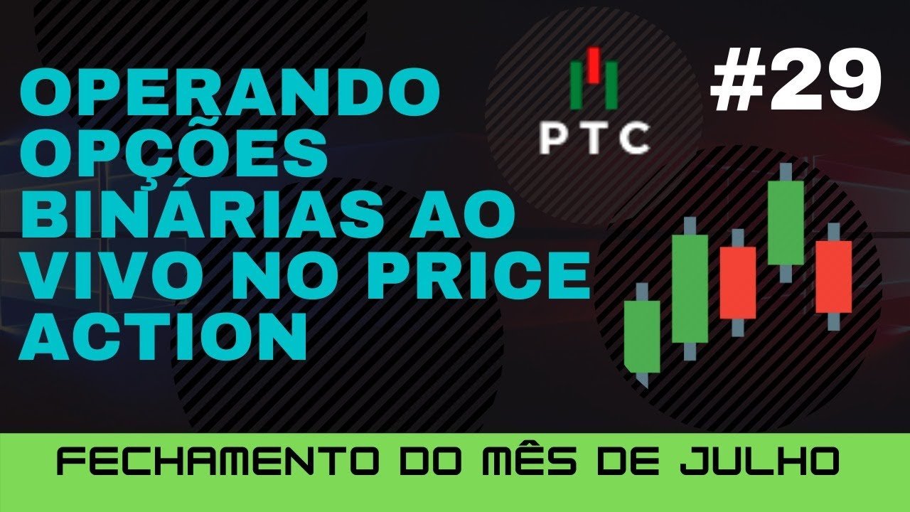 IQ OPTION Operando OPÇÕES BINÁRIAS Ao Vivo no Price Action # 29