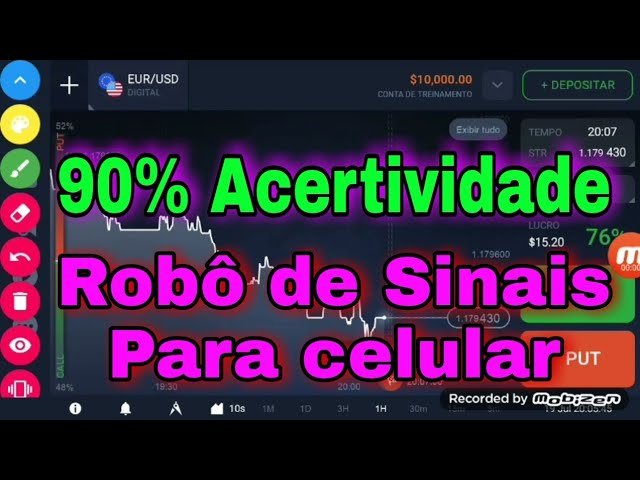 Robô TDL Beta Gerador de Sinais Iq Option Para celular
