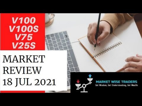 VOLATILITIES MARKET REVIEW V100 V100S V75 V25S BINARY DERIV 18 JUL 2021