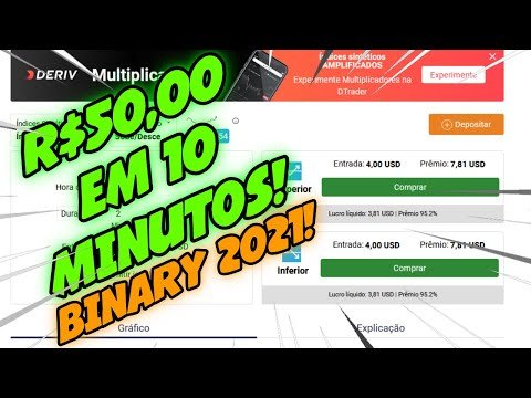 ✅ ESTRATÉGIA RISE AN FALL BINARY.COM 2021! R$50,00 EM 10 MINUTOS ENTRADAS DE 1 DÓLAR!