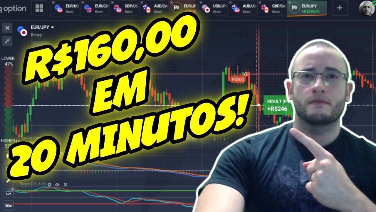 ✅ R$160,00 EM 20 MINUTOS – ESTRATÉGIA PARA IQ OPTION 2021 – MELHOR ESTRATÉGIA PARA OPÇÕES BINÁRIAS!
