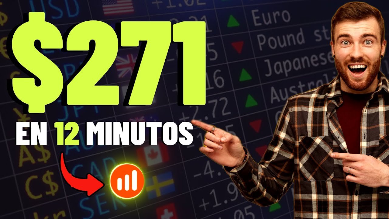 Cómo GANAR $271 en IQ Option | Estrategia 1 minuto | SuperGana.com