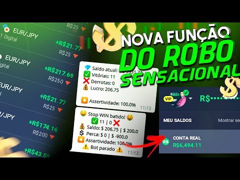 COMO GANHAR 200 REAIS POR DIA USANDO ESSE ROBÔ PELO TELEGRAM – IQ OPTION