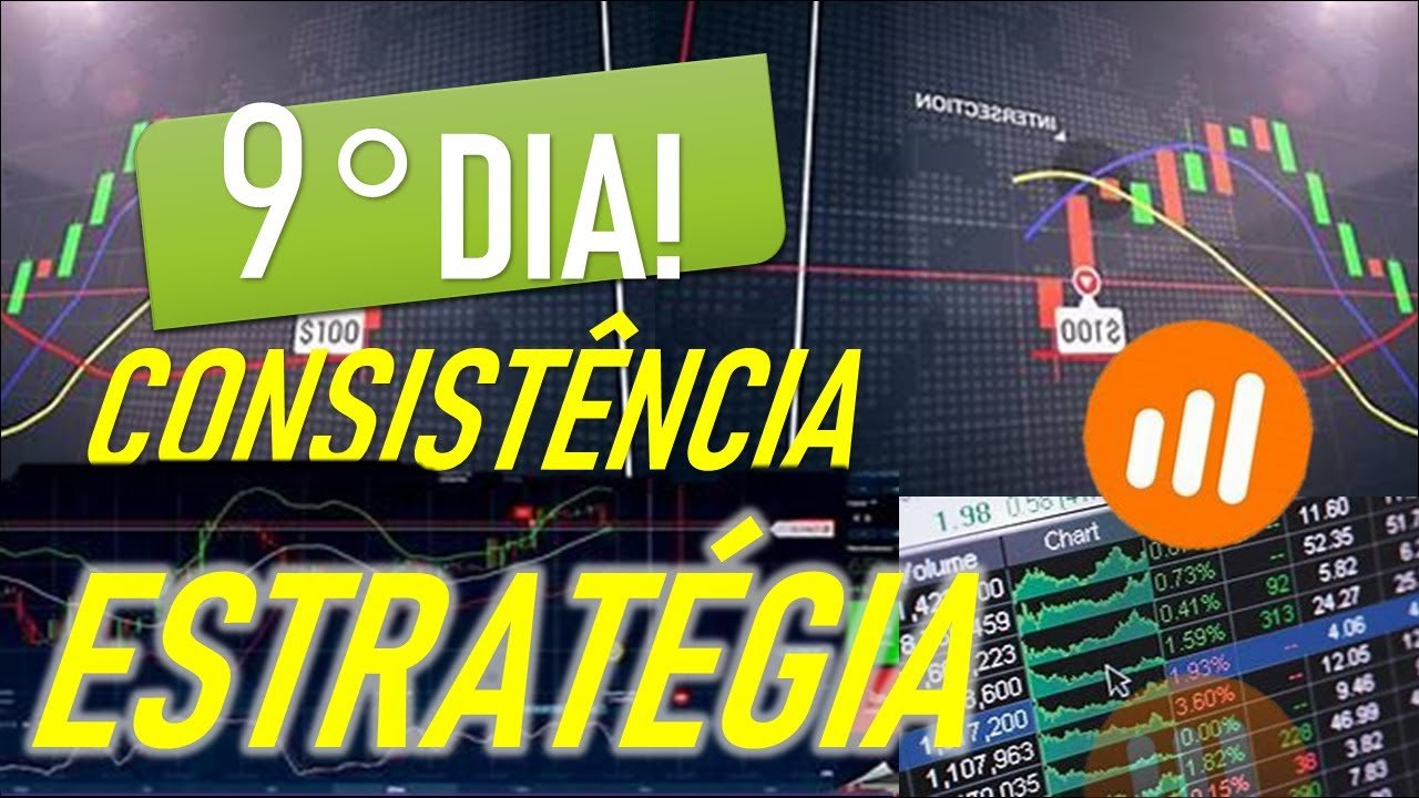 COMO OPERAR NA IQ OPTION – 9° DIA – ESTRATÉGIA – CONSISTÊNCIA