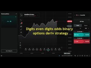 Digits even digits odds binary options deriv strategy