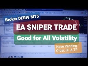 EA SNIPER TRADER is The Best EA for All Volatility Index Deriv MT5