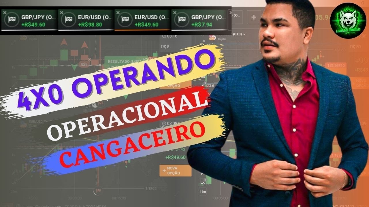 ESTRATEGIA CANGA 4X0 NA IQ OPTION 99% DE ACERTO