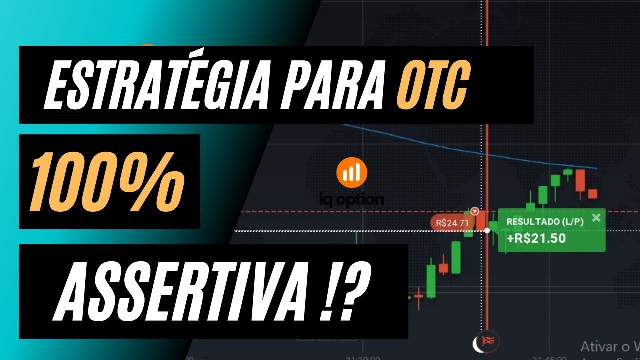 ESTRATÉGIA INCRÍVEL PARA OTC! 😱 IMPOPSSÍVEL NÃO GANHAR DINHEIRO NA IQ OPTION  💵💰