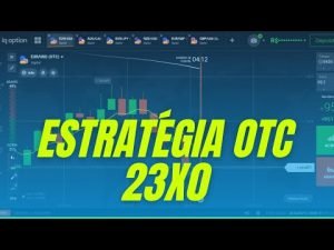 ESTRATÉGIA IQ OPTION EM OTC – 23×0 – COM APENAS 2 INDICADORES