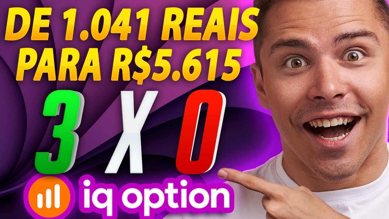 IQ OPTION – COMO EU FIZ R$ 1 041 REAIS VIRAR R$ 5 615 OPÇÕES BINÁRIAS APRENDA!
