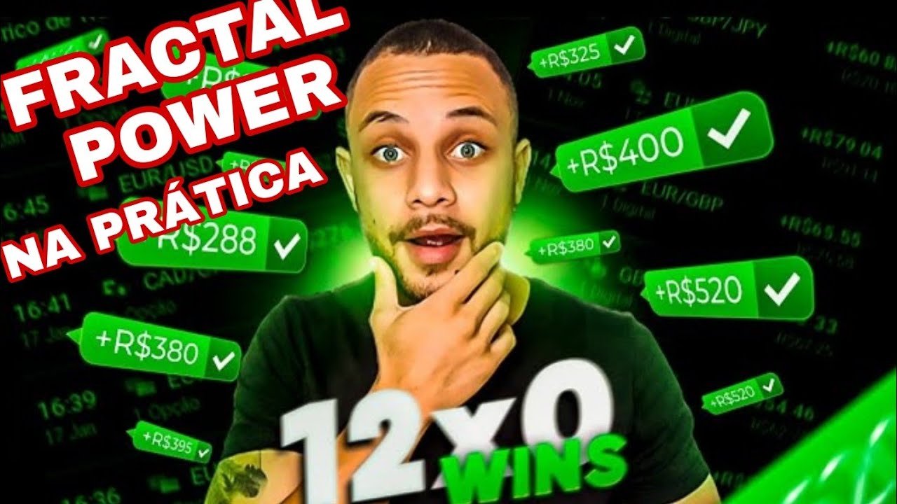 IQ OPTION FRACTAL POWER NOVA ESTRATEGIA 95% DE ASSERTIVIDADE | 2022
