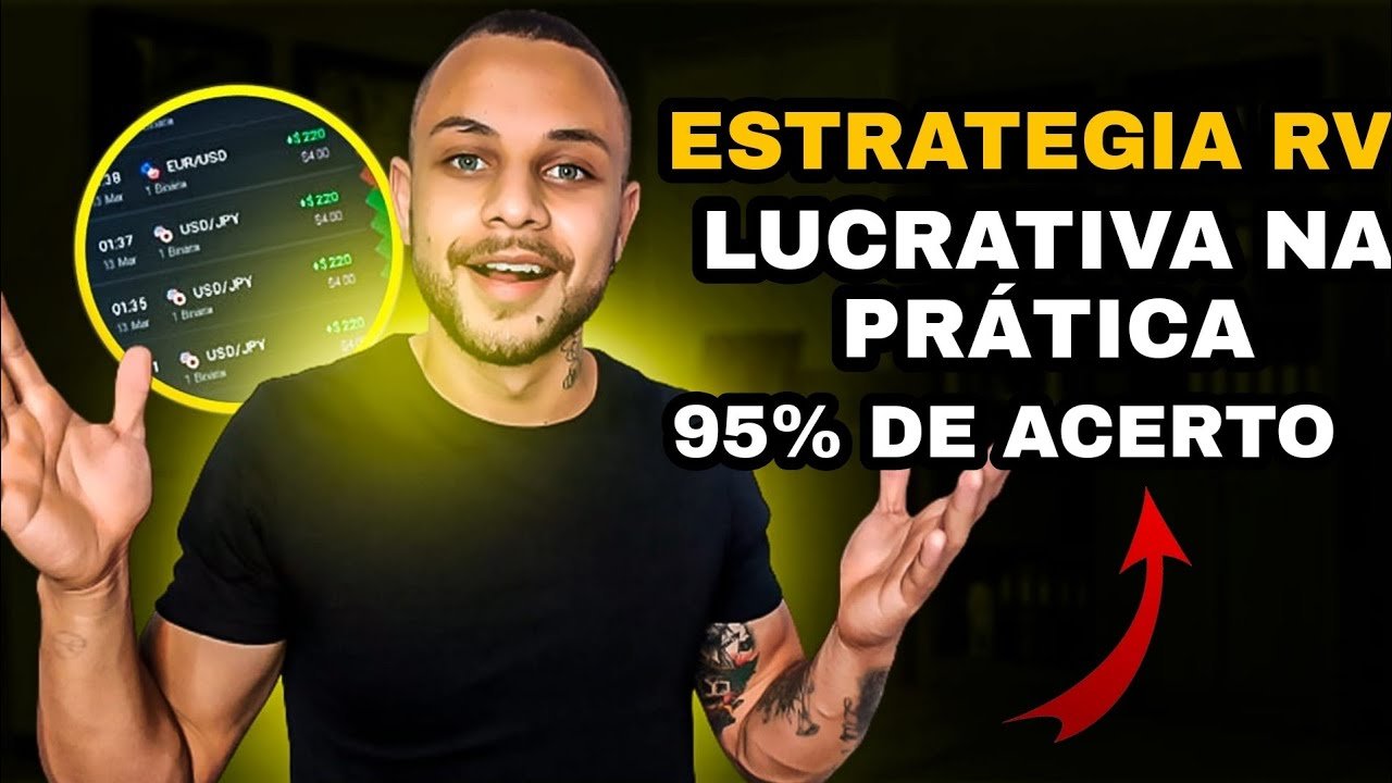 IQ OPTION | SUPER ESTRATEGIA RV COM 95% DE ASSERTIVIDADE 🤑