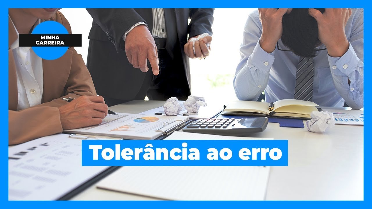 Qual é o limite de tolerância ao se deparar com um erro?