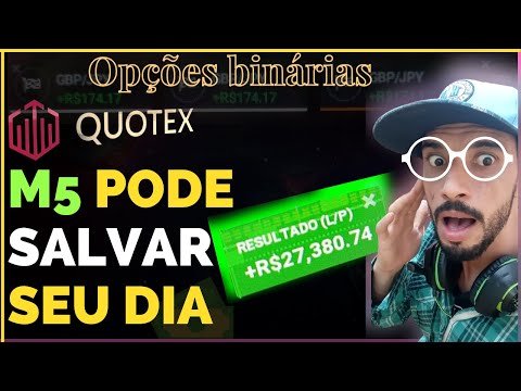 QUOTEX CORRETORA/// MELHOR ESTRATÉGIA PARA OPERAR M5/// COM RETRAÇÃO///