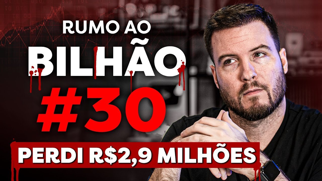 UMA DAS MAIORES QUEDAS DA MINHA CARTEIRA! | RUMO AO BILHÃO #30