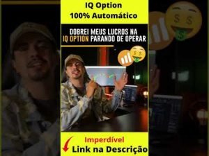 🤑 Iq Agenda é a Melhor Estratégia Trader Iniciante na Iq Option 🚀 #shorts #trader #iqoption