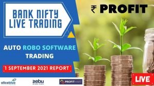 3rd  September Profit Report | BankNifty Option Trading | Auto Robo Trade System