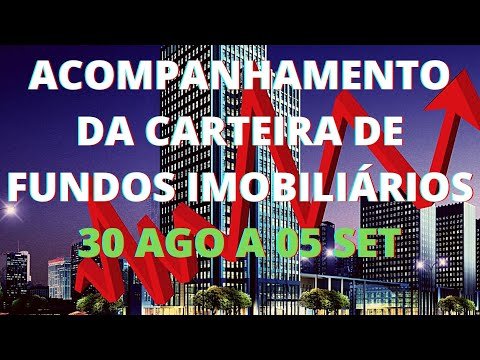 ACOMPANHAMENTO DA MINHA CARTEIRA DE FUNDOS IMOBILIÁRIOS DE 30 AGO A 05 SET!