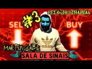 Aprendendo a Usar Sala de Sinais 3# – Operando no Relógio das Binárias – Martingale – IQ Option