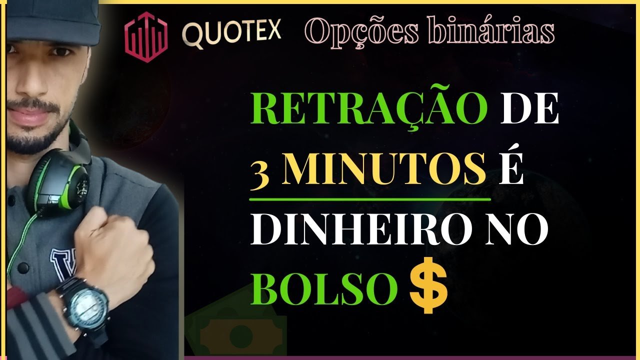 CORRETORA QUOTEX ///MELHOR ESTRATÉGIA PARA 3 MINUTOS/// INÉDITO E LUCRATIVO///