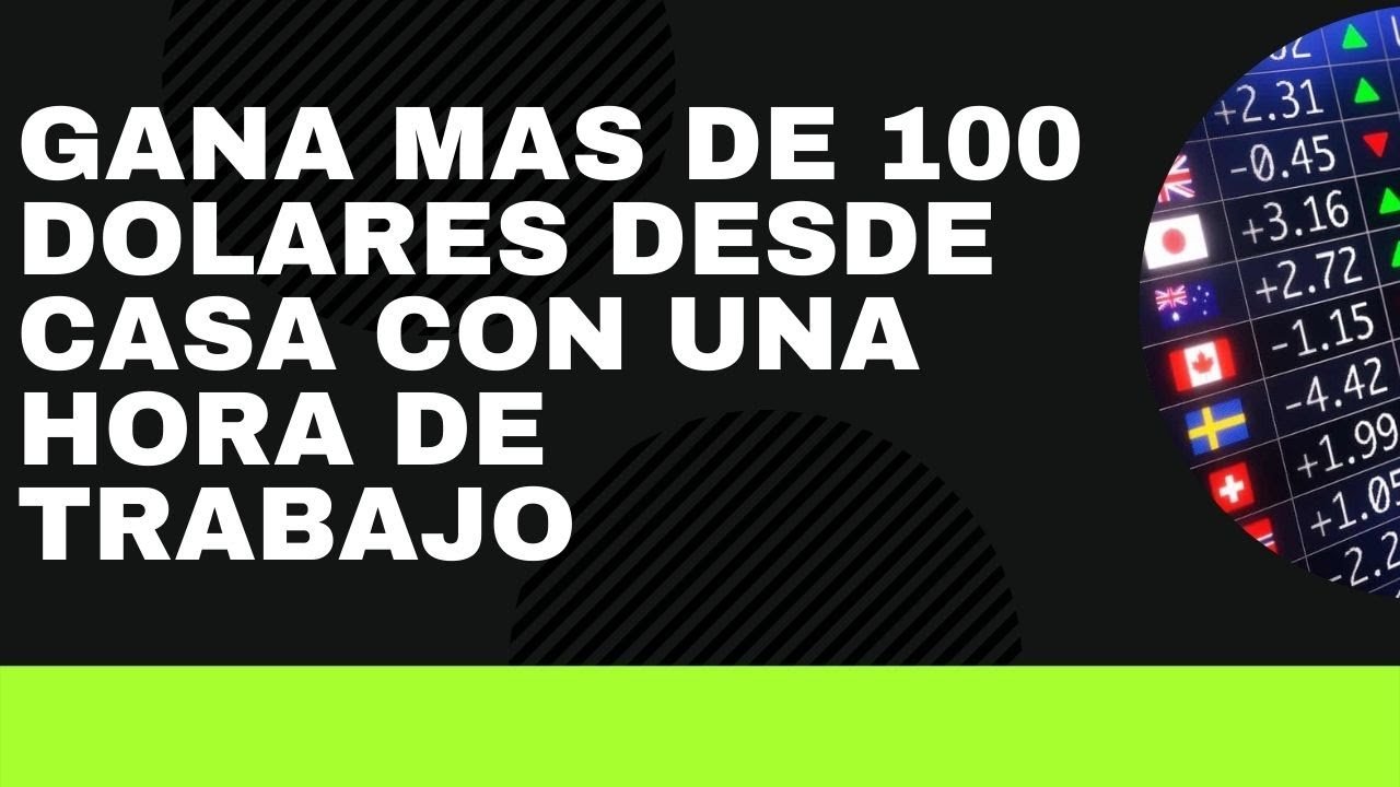 💥Estrategia de trading 2021 ganar mas de 100 dolares desde casa en 1 hora💥💥