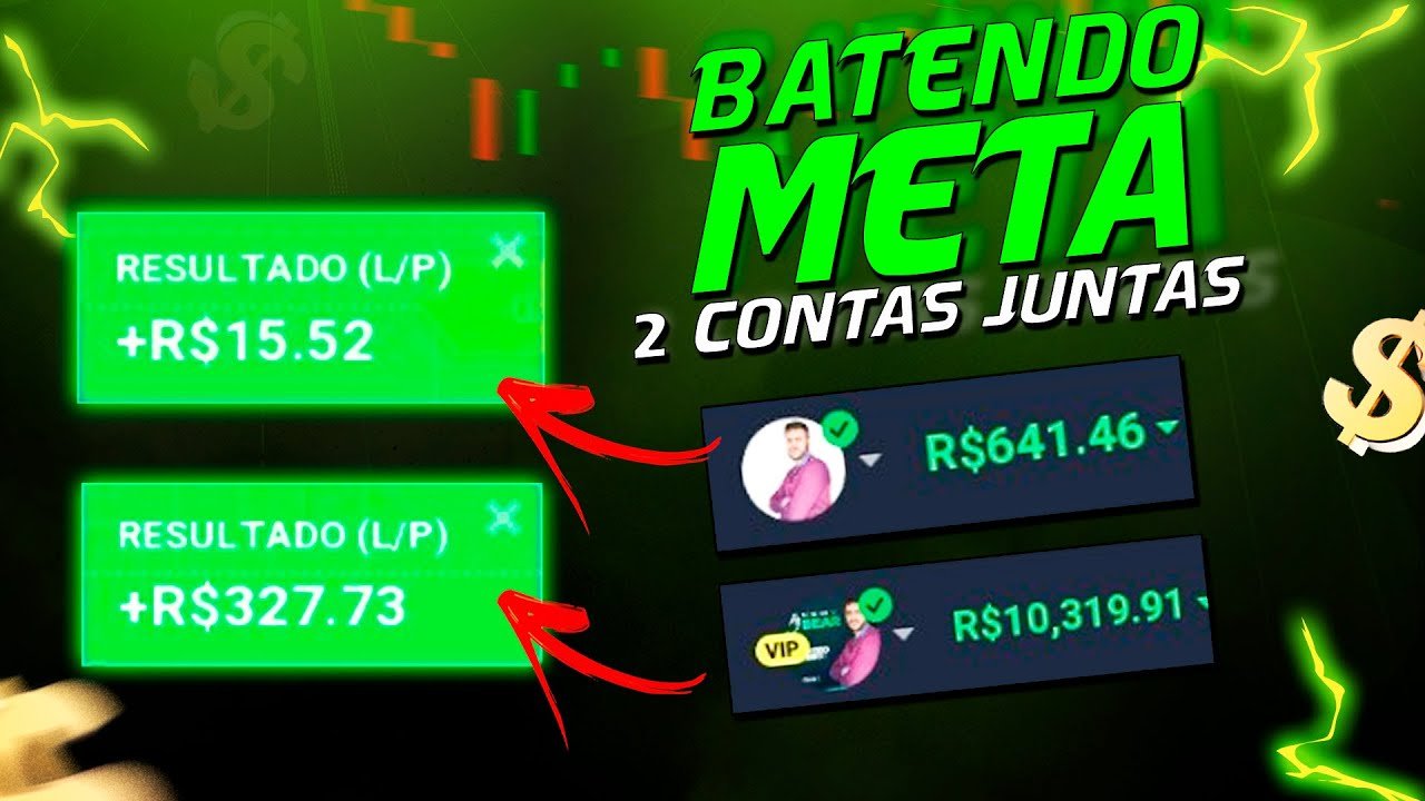 ESTRATÉGIA INCRÍVEL COM ESSE ROBÔ ALAVANCAGEM EM DUAS BANCAS