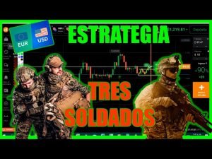 ESTRATEGIA TRES SOLDADOS PARA IQ OPTION- EURUSD