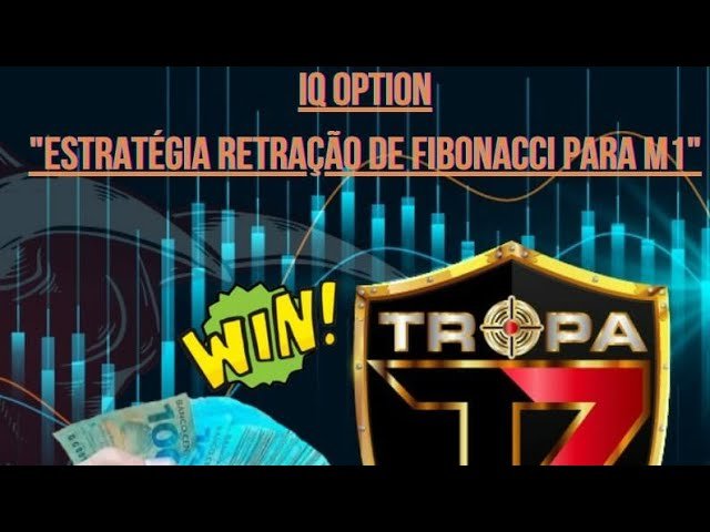 IQ OPTION ” Estratégia Retração de Fibonacci para M1″