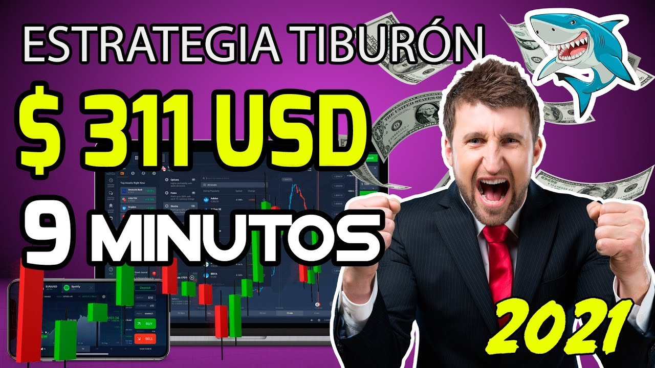 IQ Option Mejor Estrategia para Trading de Opciones Binarias Operativa Tiburón