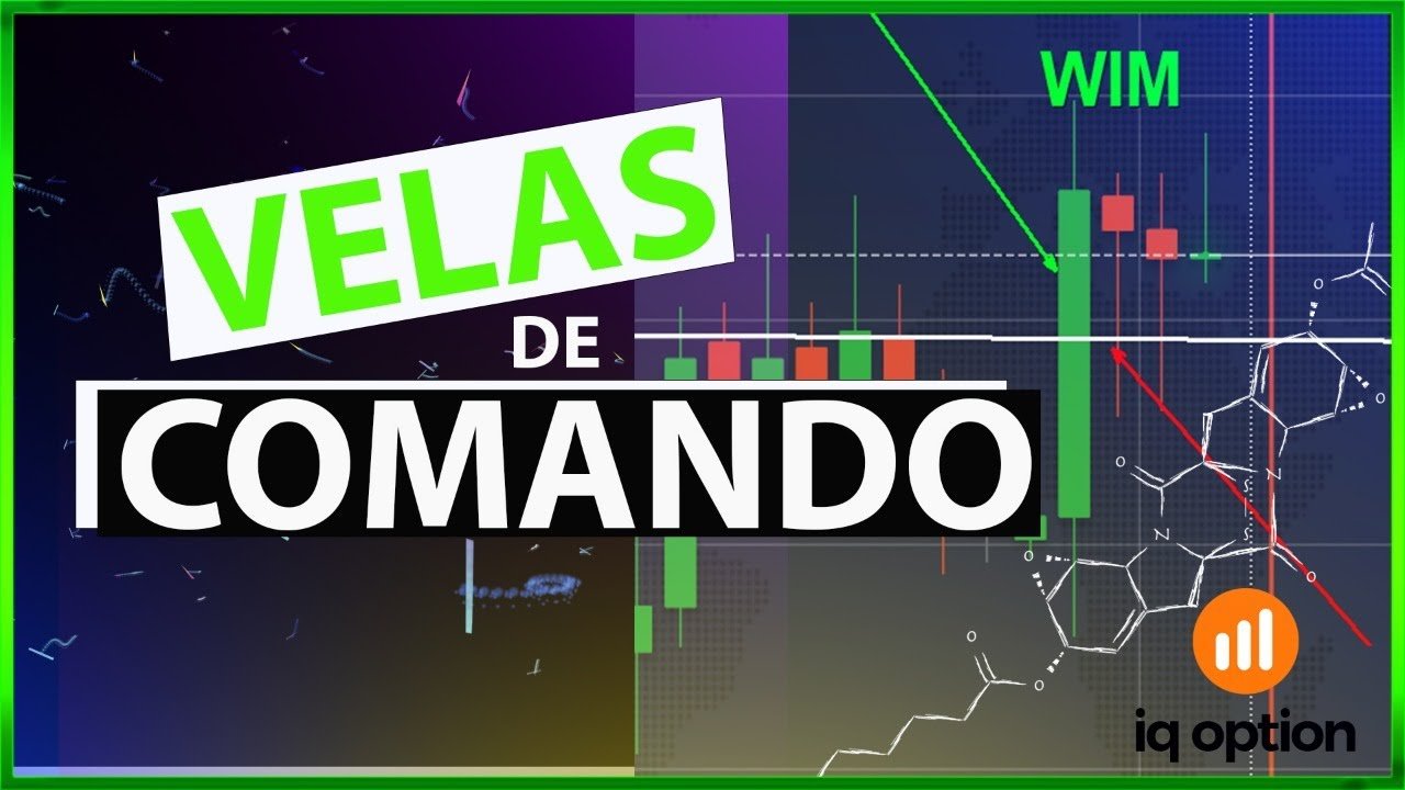IQ OPTION : velas de comando em opções binarias