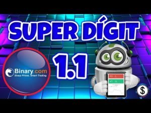 ROBÔ GRÁTIS SUPER DÍGIT 1.1 INCRÍVEL 2021 #BINARY #DERIV #ROBÔ