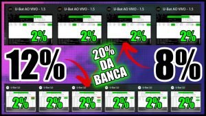 🤑20 % DA BANCA, 2 ROBÔS DE OPÇÕES BINÁRIAS NA IQ OPTION, 10 ABAS ABERTAS E META DE 2% POR ABA !🤑