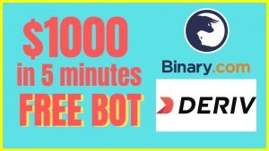 BOT DERIV FREE DOWNLOAD SUCCESSFUL || KING TRADER