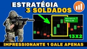 ESTRATÉGIA 3 SOLDADOS – M1 – 13X2 IQ OPTION – ESTRATÉGIA PARA INICIANTES NA IQ OPTION EM 2021