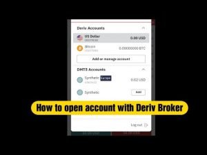 How to open account with Deriv Brokers