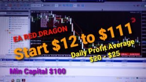 Start $12 to $111 Consistent Profit with Red Dragon, Broker DERIV Vol 75(1s) Index