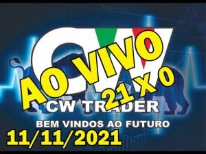 11/11/2021 – IQ OPTION – operando AO VIVO – 21 X 0 – META TODO DIA !!!