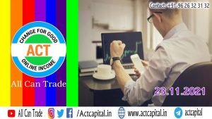 23rd Nov Pre Market  || AUTO Algo ROBO Trade || Online/Offline  LIVE MARKET WORKSHOP || हिंदी